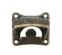 RanDal Bronze En Alliage De Zinc Mur Monté Bouteille Décapsuleur Vintage Bière Soda Verre Décapsuleur