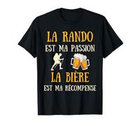 Rando Homme Humour Randonnée Cadeau Humoristique Bière T-Shirt