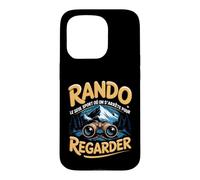 Rando Le Seul Sport Où on S Arrête pour Regarder Coque pour iPhone 15 Pro