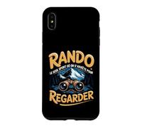Rando Le Seul Sport Où on S Arrête pour Regarder Coque pour iPhone XS Max