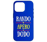 Rando Randonnée Apéro Dodo Bière Apéritif Vacances Sport Coque pour iPhone 16 Pro