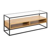 Randolf meuble tV 3 tablettes chêneReproduction.