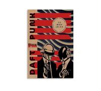 Random Access Memories-Daft Punk Poster sur toile imperméable HD résistant aux UV Convient pour les salons et les couloirs et fait un excellent cadeau Style sans cadre 20 x 30 cm