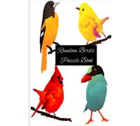 Random Birds Puzzle Book: Puzzle book with word search for adults on various random birds and other English words
