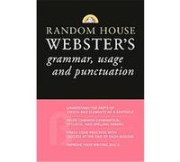 Random House Webster's Grammar, Usage, and Punctuation Random House (Auteur)
