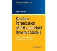 Random Perturbation Of Pdes And Fluid Dynamic Models