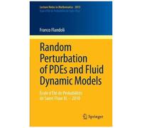 Random Perturbation Of Pdes And Fluid Dynamic Models