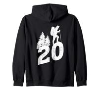 Randonnée 20e Anniversaire Randonnée Nature Outdoor Sweat à Capuche