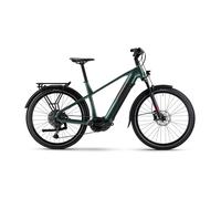 Vélo électrique Haibike Trekking 5 High i720Wh Shimano CUEST U6000 vert olive - S