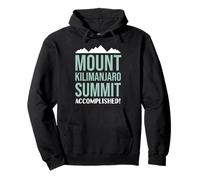 Randonnée accomplie au Sommet du Mont Kilimandjaro Sweat à Capuche