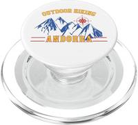 Randonnée Andorre Mountain Compass Outdoor PopSockets PopGrip pour MagSafe