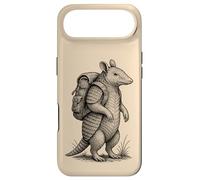 Randonnée Armadillo Backpacking Texas Wilderness Deserts Animal Coque pour iPhone Air