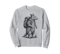 Randonnée Armadillo Backpacking Texas Wilderness Deserts Animal Sweatshirt
