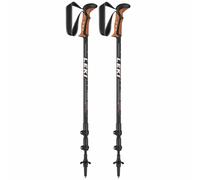 Randonnée bâtons Leki Khumbu AS foncé anthracite-orange-noir 110-145cm