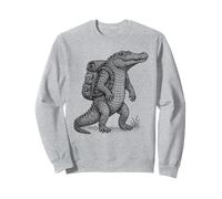 Randonnée Caïman randonnée Reptile Nature Sauvage Animal Nature Sweatshirt