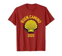 Randonnée Camino De Santiago coquille Saint-Jacques 2025 T-Shirt