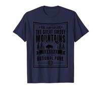 Randonnée Camp Explore The Great Smoky Mountains Tennessee T-Shirt