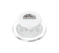 Randonnée dans Les Montagnes du Parc National de Denali en Alaska PopSockets PopGrip pour MagSafe