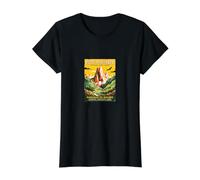 Randonnée en Montagne Vintage Picos de Europa T-Shirt Graphique avec Valeur