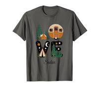 Randonnée en plein air, voyage, vacances au Soudan T-Shirt