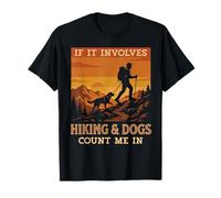 Randonnée et Chiens Count Me in Outdoor Lover T-Shirt
