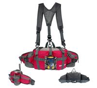 Randonnée Fanny Pack pour Femmes Hommes, Pack de Taille avec Porte-Bouteille d'eau et bandouliers Simples/Doubles