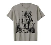 Randonnée, ours, drôle Cottagecore randonnée et sac à dos T-Shirt