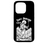 Randonnée pédestre Patron Saint Bernard Randonnée Vintage Randonnée Coque pour iPhone 15 Pro