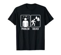 Randonnée Problem Solved Hiker Cadeau T-Shirt