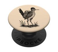 Randonnée Roadrunner Backpacking Wilderness Deserts Animal PopSockets PopGrip Adhésif