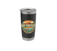 Randonnée souvenir du parc national Dry Tortugas Gobelet isotherme en acier inoxydable double paroi