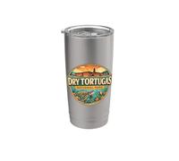 Randonnée souvenir du parc national Dry Tortugas Gobelet isotherme en acier inoxydable double paroi