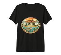Randonnée Souvenir du Parc National Dry Tortugas T-Shirt Haut de Gamme