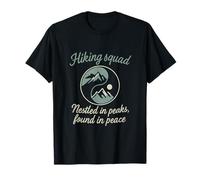 Randonnée Squad Yin Yang Mountain Adventure Art T-Shirt