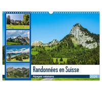 Randonnées en Suisse alpages valaisans (Calendrier mural 2026 DIN A3 horizontal), CALVENDO calendrier mensuel