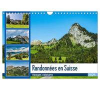 Randonnées en Suisse alpages valaisans (Calendrier mural 2026 DIN A4 horizontal), CALVENDO calendrier mensuel