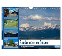 Randonnées en Suisse Les Alpes vaudoises (Calendrier mural 2026 DIN A4 horizontal), CALVENDO calendrier mensuel