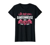 Randonner Fille marcheuse Humour Super randonneuse T-Shirt