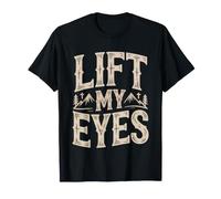 Randonneur Chretien Psaume 121 Lever Les Yeux vers Montagnes T-Shirt
