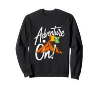 Randonneur de Montagne Nature Plein air Aventure Explorer Sweatshirt
