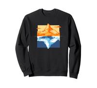 Randonneur Nature Aventure Réflexions Camping Randonnée Sweatshirt