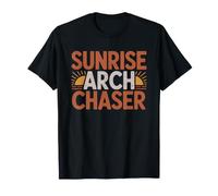Randonneur Parc Arches Moab Utah Lever De Soleil Sentier T-Shirt