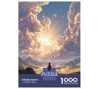 Randonneur Puzzles Jeu De Puzzle Activités Familiales Stimulantes 1000 Pieces Aventure dans Le Royaume caché Puzzles Classiques Qualité Premium pour Adultes 70x50cm/1000pcs
