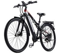 RANDRIDE YG90B-29 Vélo Électrique, Moteur 1000W, Batterie 48V 17Ah, Pneus 29*2.1 pouces, Vitesse Max 45km/h, Autonomie 40-50km, Freins à Disque Hydrauliques, Amortisseur Arrière, Shimano 21 Vitesses