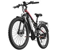 RANDRIDE YG90B Vélo Électrique, Moteur 1000W, Vitesse Max 45km/h, Batterie 48V 17Ah, Autonomie Max 80-90km, Pneus 27.5*2.4'' CST, Charge 120kg