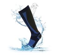 RANDY SUN Chaussettes en Hautes Imperméables pour Femmes Hommes Etanche Respirant Résistant au Froid,Sports de Plein air Nautiques vélo Randonnée Aviron Moto Chasse pêche ski,1 Paire