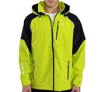 RANDY SUN Veste Femme Homme Imperméable, Unisexe Veste Cagoule avec Capuche Blousons Femme Veste Homme- Légère et Réfléchissante - Softshell - Coupe-vent - Extérieur - Cyclisme - Randonnée