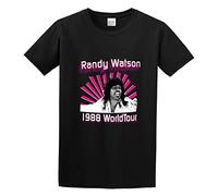 Randy Watson Men Adult Short Sleeve Black S