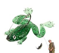 Rane BIR - Bass FOISSE Bain | Chariot Artificiel du Bateau à Eau Douce | Lere à Grenouille 5,5 cm 5G avec Crochet intégré, Mouvement réaliste pour la pêche à la Pointe et à l'eau Douce