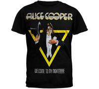 Ranea Alice Cooper Mens Welcome to My Nightmare T Shirt XL